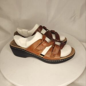 Clarks Merliah Karli Wedge Shoes 8.5 sz
